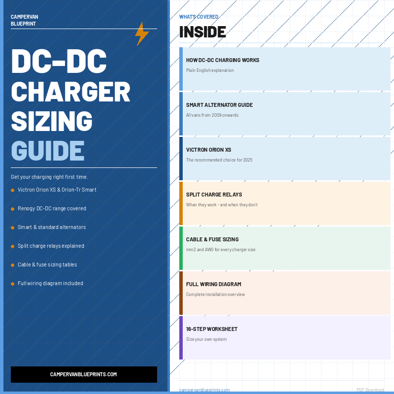 DC-DC Charger Sizing Guide for Campervans