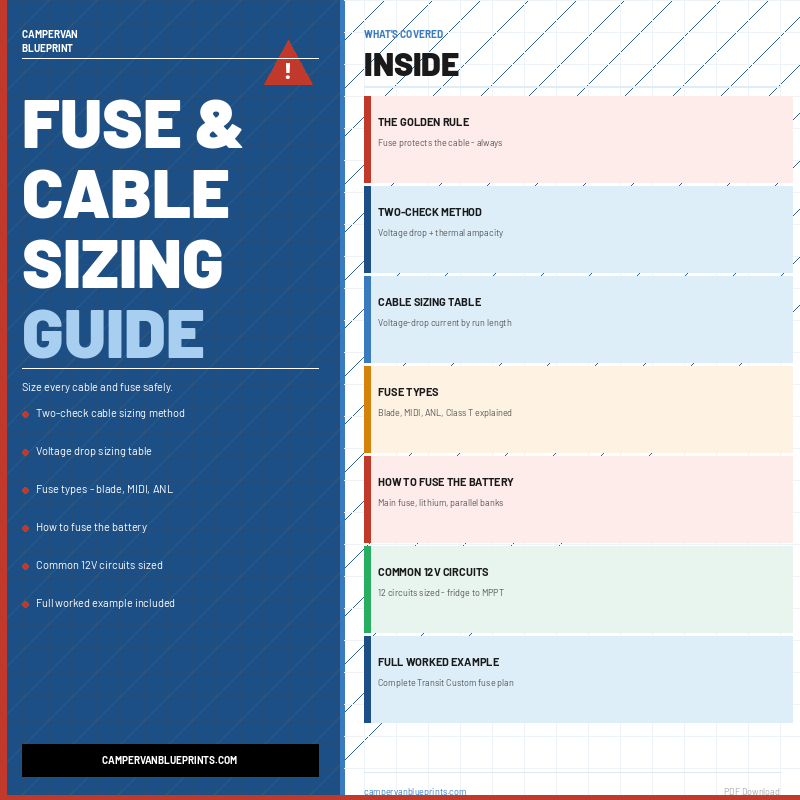 Fuse & Cable Sizing Guide for Campervans